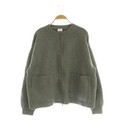 アーバンリサーチ ドアーズ URBAN RESEARCH DOORS 24AW ニットZIPブルゾン カーディガン M グレー /MY ■OSのサムネイル