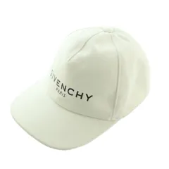 ジバンシィ GIVENCHY キャップ 帽子 ロゴプリント 56 白 ホワイト H21021 /MIのサムネイル