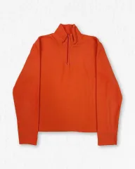 GAP ギャップ ハーフジップ フリース オレンジ