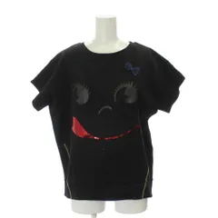 ドーリーガールバイアナスイ DOLLY GIRL by ANNA SUI ペコちゃん Tシャツ 2 黒 ブラック 半袖 /GPのサムネイル