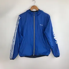 adidas neo ジップアップジャケット メンズ XO ブルー 3331202603280008