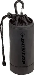 ダンロップ DUNLOP テニス ペットボトルホルダー DTC-2240 ペットボトルカバー カラビナ付き 500mlペットボトル1本収納可 部活 クラブ活動 サークル 夏 飲み物 水分補給  DTC2240 900 ブラック