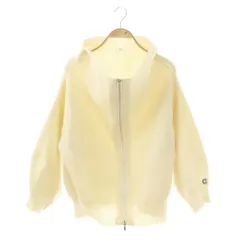 カプリシューレマージュ CAPRICIEUX LE'MAGE 24SS Wジップボートネックニットジャケット ブルゾン F アイボリー /ES ■OSのサムネイル