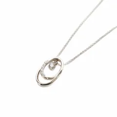 カナルヨンドシー canal4℃ ぬいぐるみ付き PSV ダブルループ ネックレス ペンダント シルバー色