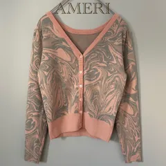 【美品】AMERI 2WAY MARBLE PETIT KNIT アメリ　アメリヴィンテージのサムネイル