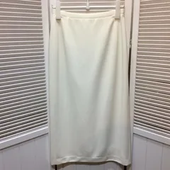 伊太利屋 ロングスカート 11号 ホワイト