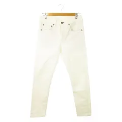 ラグ&ボーン RAG&BONE デニムパンツ ジーンズ テーパード スリム ボタンフライ ロゴ刺繍 30 白 ホワイト /MN19 ■GY99のサムネイル