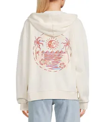 リップカール レディース アウター パーカー・スウェット Rip Curl Summer Long Sleeve Hoodie Bone