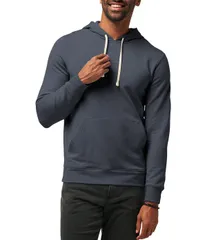 トラビスマヒュー メンズ アウター パーカー・スウェット TravisMathew Coastal Cloud Hoodie Mood Indigo インディゴ
