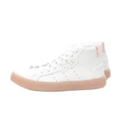 アディダスオリジナルス adidas originals スニーカー レザー 23cm 白 ホワイト ピンク レースアップ パンチング /MN1 ■GY99
