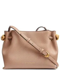 ダナキャラン レディース バッグ ショルダーバッグ レザー Donna Karan Cashmere Leather Crossbody Bag Toasted Almond