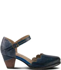 ラリティステ レディース シューズ パンプス レザー LARTISTE Parchelle Perforated Leather Pumps Navy Multi ネイビー