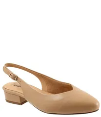トロッターズ レディース シューズ パンプス レザー Trotters Jessa Leather Slingback Pumps Beige ベージュ