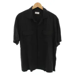 サタデーズサーフ SATURDAYS SURF NYC シャツ 半袖 XL 黒 ブラック 胸ポケット /YM