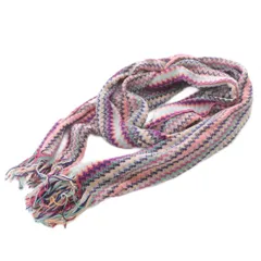ミッソーニ MISSONI ボーダー柄 ストール マルチカラー