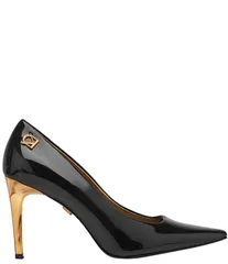 ダナキャラン レディース シューズ ヒール Donna Karan Savita Patent Dress Pumps Black ブラック