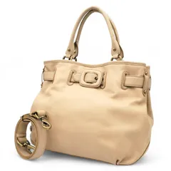 COLE HAAN コールハーン ショルダーバッグ ハンドバッグ 2way トート レザー ベルト ベージュ 手提げ 斜め掛け クロスボディ 上品 シンプル 普段使い 通勤通学 ビジネス