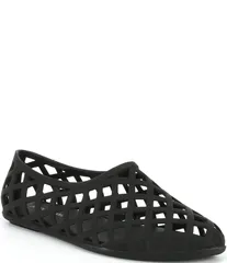 ジェフリー キャンベル レディース シューズ パンプス Jeffrey Campbell Jellz Matte Jelly Slip On Flats Black ブラック