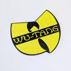 送料無料！ ★刺繍アイロンワッペン★【 Wu-Tang Clan ( ウータンクラン ) 】 〚アメリカン雑貨 アメトイ〛