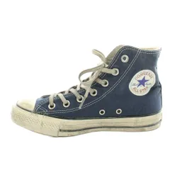 コンバース CONVERSE ALL STAR AGED AG HI  オールスター エイジド チャックテイラー スニーカー ハイカット キャンバス US4.5 23.5cm 青 ブルー 1SE402 /KU
