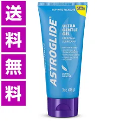 【送料無料！】アストログライドの特徴である水溶性ジェル　～ASTROGLIDE｜アストログライド｜3オンス（85g）～　アルコール不使用のウルトラジェントルジェルのサムネイル