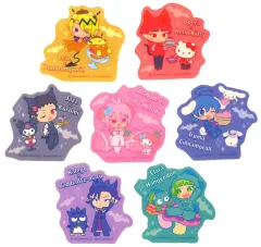 【中古】シール・ステッカー 集合 ダイカットステッカー(7枚入り) 「魔入りました!入間くん×サンリオキャラクターズ」