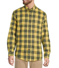 エルエルビーン メンズ トップス シャツ LLBean Scotch Plaid Long Sleeve Woven Shirt Maclandress Weathered チェック