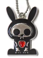 【中古】キーホルダー・マスコット(キャラクター) ウサギのジャック 「スケルアニマルズ メタル＆ラインストーンチャーム」