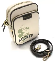 【中古】バッグ ミッキーマウス(オフホワイト) ショルダーバッグ 「ディズニー×Samantha Thavasa(サマンサタバサ)」