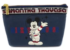 【中古】バッグ ミッキーマウス(スペース/ネイビー) ポーチ 「ディズニー×Samantha Thavasa(サマンサタバサ)」