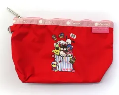 【中古】バッグ 集合(レッド) ポーチ 「サンリオキャラクターズ×LeSportsac(レスポートサック)」