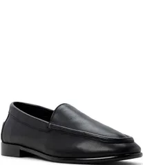 アルド レディース シューズ スリッポン・ローファー レザー ALDO Ambar Leather Loafers Black ブラックのサムネイル