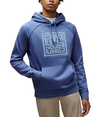 サイコバニー メンズ アウター パーカー・スウェット 刺繍 Psycho Bunny Gio Embroidered Hoodie Gray Blue グレーのサムネイル