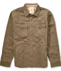ファレティ メンズ アウター ジャケット・ブルゾン ジャケット Faherty DGF Reversible Bondi Jacket Prairie Olive オリーブ