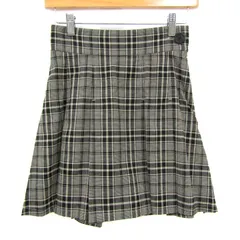 スナイデル ミニスカート ボトムス チェック柄 インナーパンツ付き レディース ベージュ×黒 snidel 【中古】