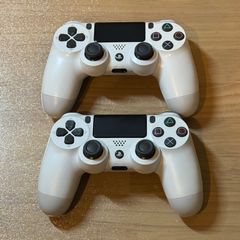 3-184 PS4 コントローラ ホワイト CUH-ZCT2J DUALSHOCK 2個