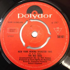 7” Bee Gees New York Mining Desaster 1941 / I Cant Se  Nobody 56161 POLYDOR UK /00080