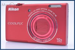 Nikon COOLPIX S640 レッド 動作確認済み 充電器付 - メルカリ