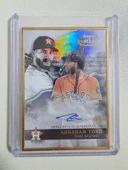 2020 MLB アブラハム・トロ サイン入りオートカード ヒューストン・アストロズ