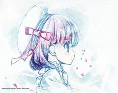 [중고] 원화 일러스트 보드 Fate/EXTRA Last Encore 캔버스 아트 07 아리스