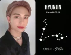 【中古】コレクションカード(男性) Stray Kids/Hyunjin(ヒョンジン)/「NACIFIC×Stray Kids」Shine Mood Slick購入特典フォトカード