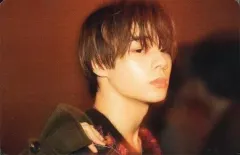 【中古】コレクションカード(男性) JO1/鶴房汐恩/横型/JO1 ファースト写真集『Progress』ポスター掲示協力店舗特典ランダムトレカ