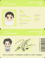 【中古】コレクションカード(男性) NCT/テン(TEN)/イラストIDカード/「2023 NCT CHARACTER POP UP NCT CCOMAZ GROCERY STORE」ランダムトレーディングカード(RED Ver.)