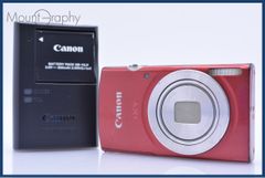 キヤノン IXY 130 コンパクトデジタルカメラ レッド Canon - メルカリ