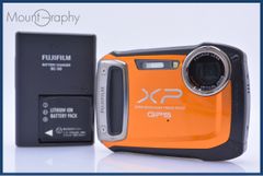 富士フイルム FinePix XP150 オレンジ デジカメ 中古 動作確認済み