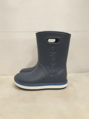 クロックス レインブーツ ネイビー J3 (220mm)