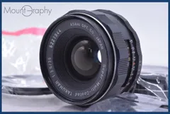 【動作保証】 ペンタックス PENTAX Super-Multi-Coated TAKUMAR 35mm F3.5 前後キャップ&レンズフィルター付 同梱無料 #yk6901のサムネイル