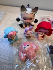 フィギュアまとめ売り Labubu含む / キーホルダー / 可愛い系 / 現状品