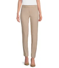 カルバンクライン レディース ボトムス カジュアルパンツ パンツ Calvin Klein Luxe Stretch SlimLeg Pants Khaki カーキ