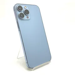 【全額返金保証】【最速発送】 iPhone 13 Pro Max 256GB シエラブルー docomo 白ロム 動作確認済 74%